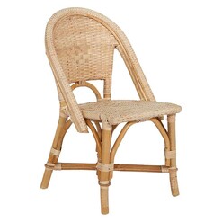 Picture of Kids Rattan Sorrento Chair in Natural by Abide Interiors