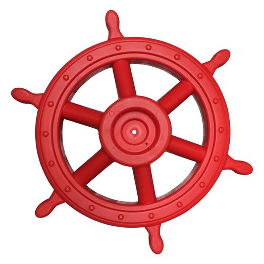 Picture of Kids' Ship Steering Wheel Plastic Red Lifespan
