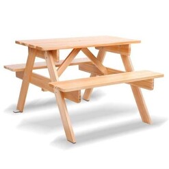Picture of Kids Wooden Picnic Bench Set