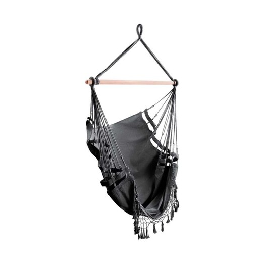 Picture of Kiersten Outdoor Hammock Swing Chair, Grey Fabric Frisse Outdoors