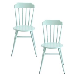 Picture of Kim Dining Chair (Set of 2) Aluminium Assorted Emporium Oggetti