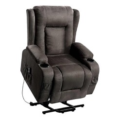 Picture of Kingsley Electric Recliner Fabric Grey Resort Living