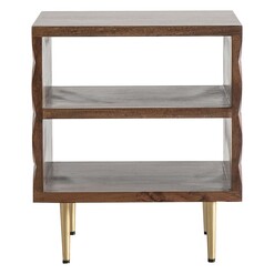 Picture of Kirby Side Table Wood Dark Wood Castle Road Interiors