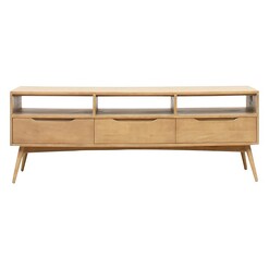 Picture of Kiruna Entertainment Unit Wood White Wash Hudson Furniture