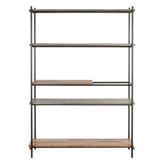 Picture of Kleo Bookshelf Metal Black/Natural SLH