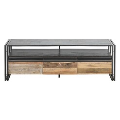 Picture of Kleo Wooden Age Entertainment Unit Natural/Black SLH