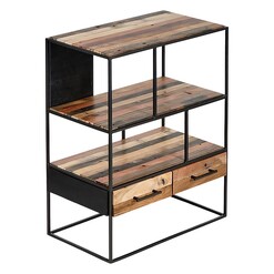 Picture of Kleo Wooden Cabinet in Black by SLH