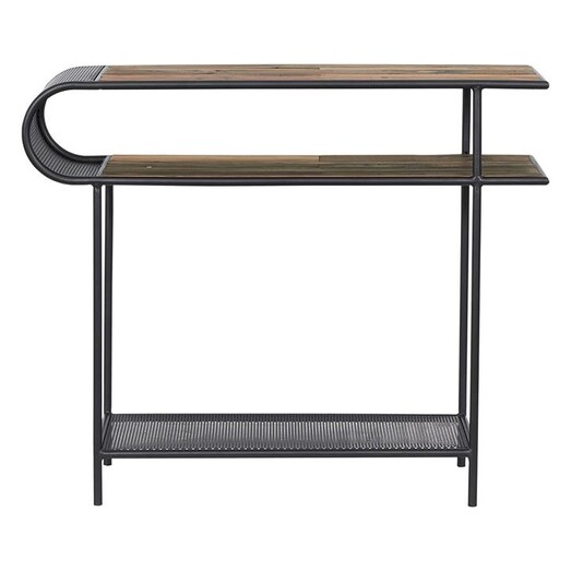 Picture of Kleo Wooden Console Table Black/Brown SLH