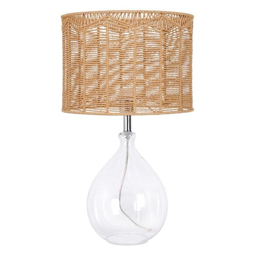 Picture of Kokamo Table Lamp in Clear/Natural by Amalfi