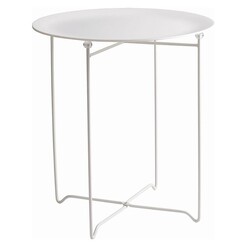 Picture of Konstance Side Table Plastic White Zanui
