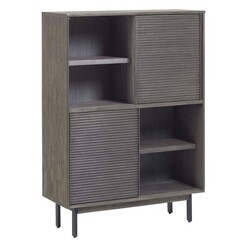 Picture of Kristine Wooden Display Unit Acacia Dark Timber Vida & Co.