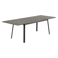 Picture of Kristine Wooden Extendable Dining Table Acacia Dark Timber Vida & Co.