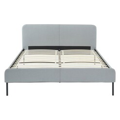 Picture of Kuka Bed Frame with Curved Headboard Wood Assorted E-living