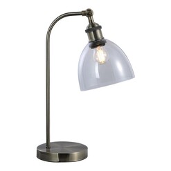 Picture of Kushaj Touch Table Lamp in Antique Brass by Lexi Lighting