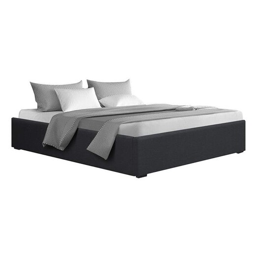Picture of Kutner Storage Bed Fabric Charcoal Resort Living