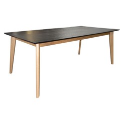Picture of Ladelle Dining Table Wood Black Living by Design