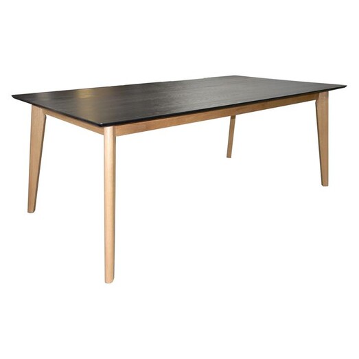 Picture of Ladelle Dining Table Wood Black Living by Design Picture of Ladelle Dining Table Wood Black Living by Design