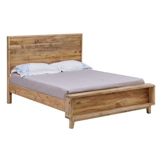 Picture of Lana Timber Double Bed Pine Natural Beaumont & Braddock