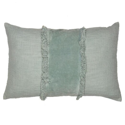 Picture of Landslide Cotton Breakfast Cushion in Green by Amalfi Picture of Landslide Cotton Breakfast Cushion in Green by Amalfi