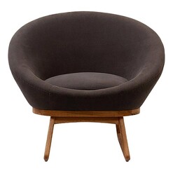 Picture of Laura Lounge Chair Wood Coffee Satara