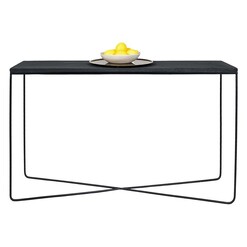 Picture of Lava Stone Console Table Natural Mineral Black SLH