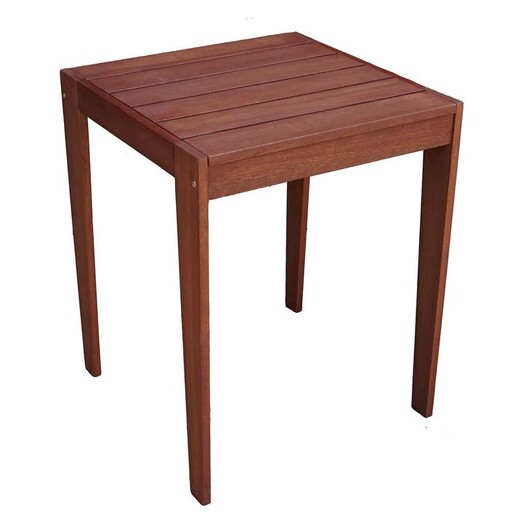Picture of Lazio Outdoor Dining Table, Small Wood Mahogany The Import Depot