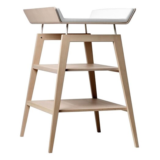 Picture of Leander Linea Change Table with Mat Wood Natural
