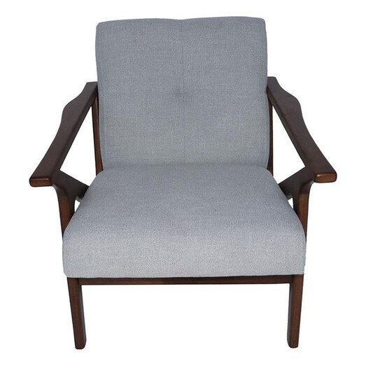 Picture of Leben Armchair Linen Walnut/Light Grey HEQS