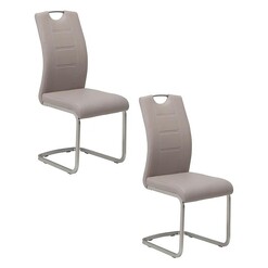 Picture of Leene Faux Leather Dining Chair Set Assorted Bay Road Designs