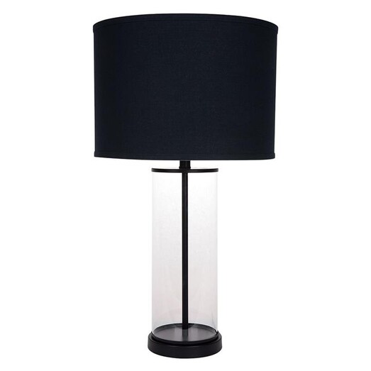 Picture of Left Bank Table Lamp with Base in Black by CAFE Lighting & Living