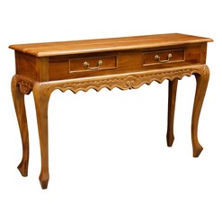 Picture of Lennon Console Table Mahogany Light Pecan Kayu Estate