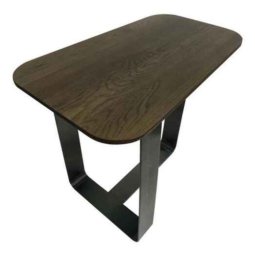 Picture of Leon Side Table Wood Dark Grey/Tobacco Satara Picture of Leon Side Table Wood Dark Grey/Tobacco Satara