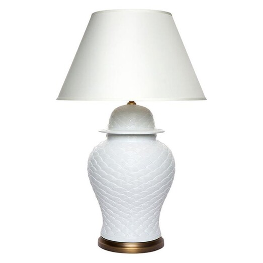 Picture of Leopolda Table Lamp in White by CAFE Lighting & Living