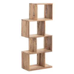 Picture of Lepage Recycled Teak Bookshelf in Light Brown by Vida & Co.