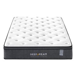 Picture of Lerma Eurotop Mattress Fabric Grey/White E-living