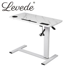 Picture of Levede Standing Desk Height Adjustable Sit Stand Office Computer Table Shelf USB