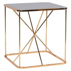 Picture of Lexie Side Table, Gold Metal Life Interiors