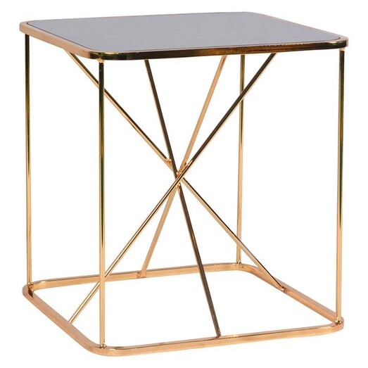 Picture of Lexie Side Table, Gold Metal Life Interiors Picture of Lexie Side Table, Gold Metal Life Interiors