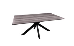 Picture of Lexy Rectangular Woden Dining Table 180cm - Grey Oak