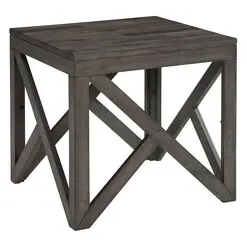 Picture of Liberty Side Table Wood Dark Brown Jasper Home Living