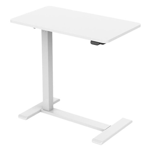 Picture of Lieve Electric Height Adjustable Desk in White by Vida & Co.