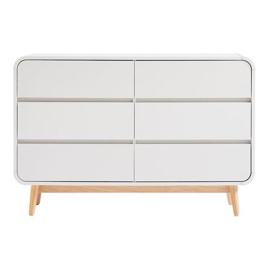 Picture of Lilibeth Wooden Chest of 6 Drawers in Brown by E-living