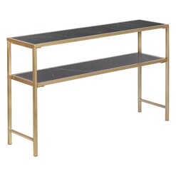 Picture of Lincoln Marble Console Table Assorted Zanui Collection