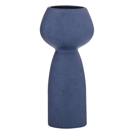 Picture of Lindos Broad Bust Vessel in Blue by Amalfi