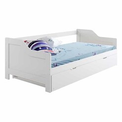 Picture of Linnia Timber Kids Bed with Trundle Pine White Regal Royal Design