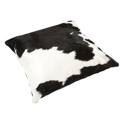 Picture of Linton Cowhide Cushion Size 60 x 10cm in Black by ECCO