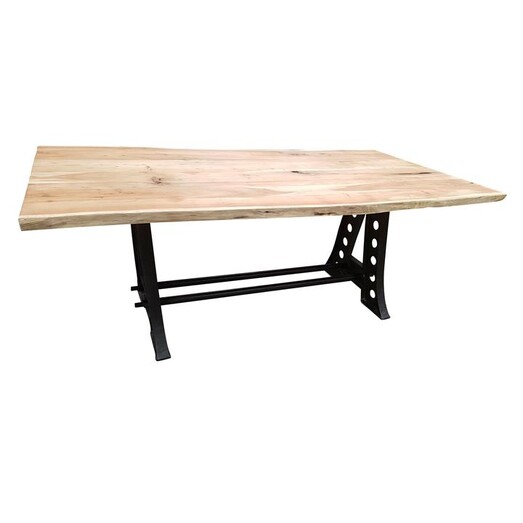 Picture of Linvat Dining Table Wood Natural/Black Nova Caeli