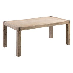 Picture of Lise Rustic Dining Table MDF Oak Rothbury Home