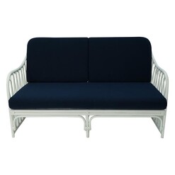 Picture of Lisel Rattan Sofa Black/Beige Mise En Scene