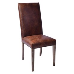 Picture of Lloyd Leather Dining Chair in Natural by Alliance Furniture